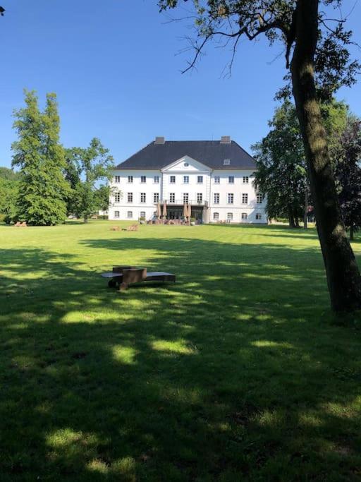 Reetdachhaus Seasons Mit Kamin & Sauna Gross Schwansee Exterior foto